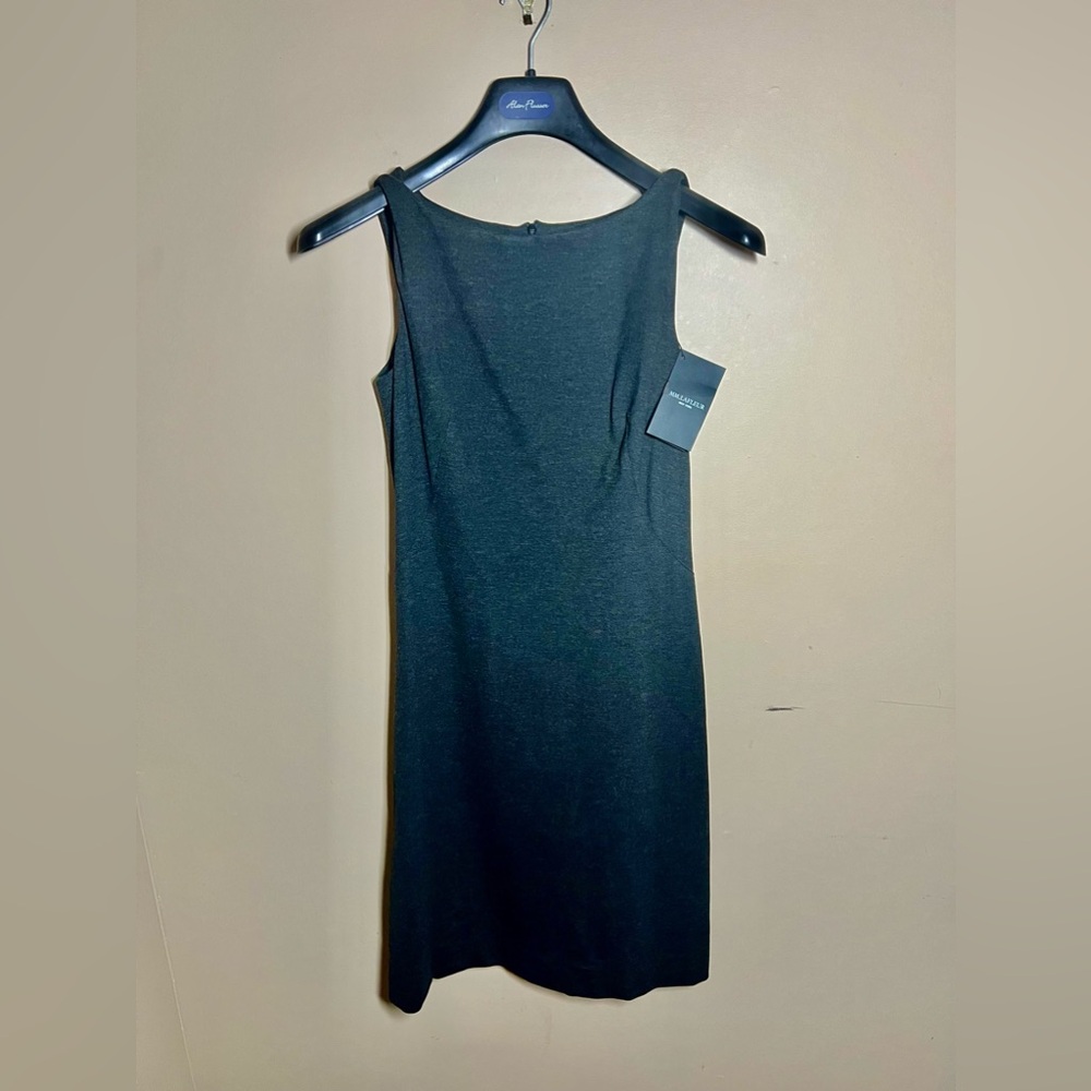 NWT Mm LaFleur Women's Lydia Sheath Sleeveless Fitted Dress Cinder Grey size 6